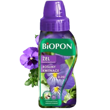 BIOPON-ŻEL DO KWITNĄCYCH 0,25L /6/