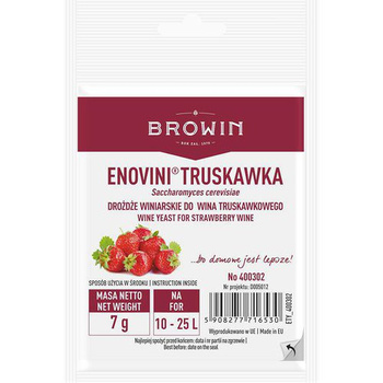BIOWIN DROŻDŻE WINIARSKIE 7g ENOVINI  TRUSKAWKA