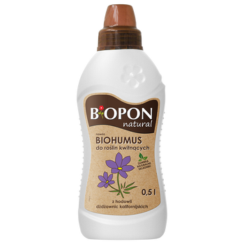 BIOPON-NAWÓZ BIOHUMUS DO KWITNĄCYCH płyn 0,5L /6/.