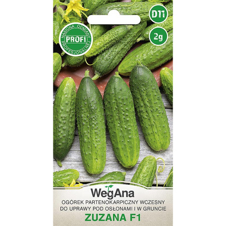 OGÓREK ZUZANA (P/K F1) 2G WEGANA /WCZESNY/500/