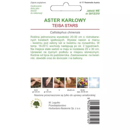 ASTER KARŁ. IGIEŁK. TEISA STARS MIX 0,5G LEGUTKO