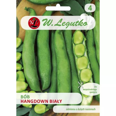 BÓB HANGDOWN BIAŁY 50G LEGUTKO/ŚR.PÓŹNA/..