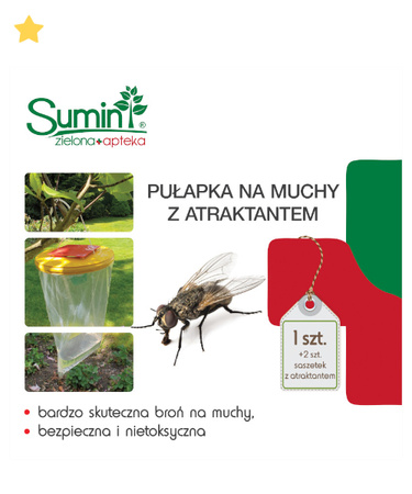SUMIN HOME MUCHY PUŁAPKA Z ATRAKTANTEM /12/ *