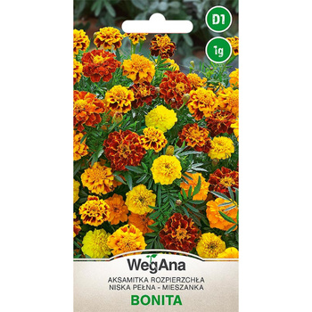AKSAMITKA ROZP. NISK PEŁ BONITA MIX 1G WEGANA/ 40.