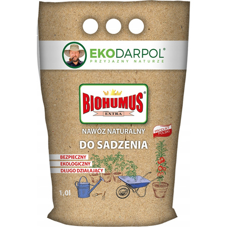 EKO-DARPOL BIOHUMUS EXTRA sypki DO SADZENIA 1L