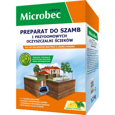 BROS-MICROBEC ULTRA 1,2kg /6/cytryna