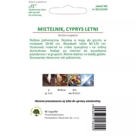 MIETELNIK KOCHIA 1G LEGUTKO