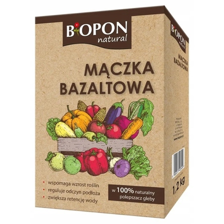 BIOPON MĄCZKA BAZALTOWA 1,2 KG