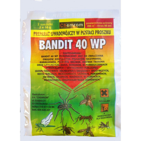 BANDIT 40 WP ŚRODEK OWADOBÓJCZY 2x10g /20/ 