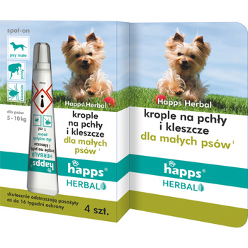BROS-  HER.  KROPLE DLA MAŁYCH PSÓW 4x1ml /6/