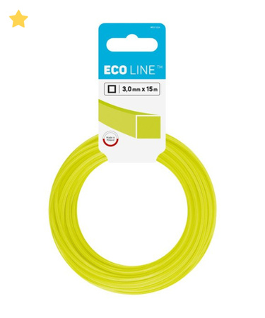 ŻYŁKA CELLFAST eco KWADRAT 3.0x15mb FOLIA 10szt