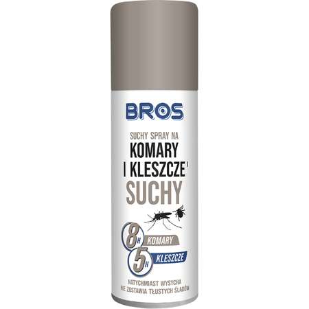 BROS-K SPRAY NA KOMARY I KLESZCZE  SUCHY 90ml /12/
