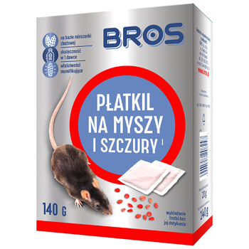 BROS-MY PŁATKIL NA MYSZY 140g /12/