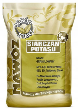 NAWÓZ SIARCZAN POTASU GRANULAT 5kg