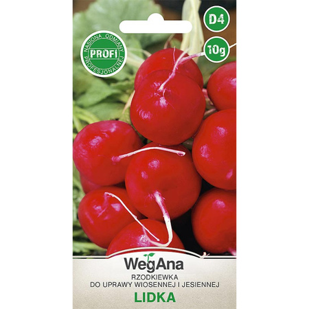 RZODKIEWKA LIDKA 10G WEGANA/ OKR. CZER/200/