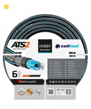 WĄŻ  OGROD. HOBBY ATS2 3/4" 25m.