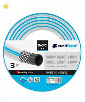 WĄŻ  OGROD. BASIC 3/4" 20m