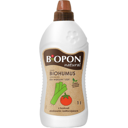 BIOPON-NAWÓZ BIOHUMUS UNIWERSALNY płyn 1L. /6/