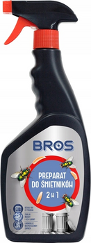 BROS-PREPARAT DO ŚMIETNIKÓW 2W1 500ml /6/