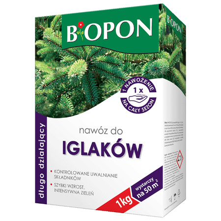 BIOPON-DŁUGODZIAŁAJĄCY DO IGLAKÓW 1kg