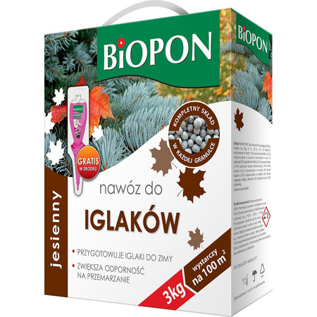BIOPON-JESIENNY DO IGLAKÓW 3kg  /3/.