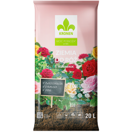 PODŁOŻE KRONEN DO RÓŻ 20L /144/