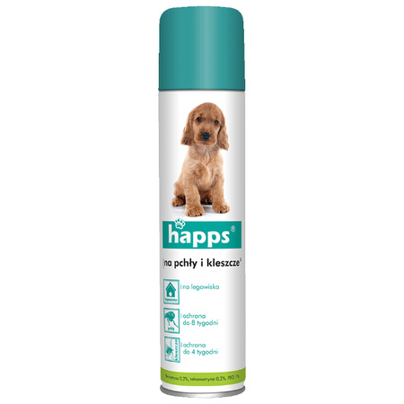 BROS-HAPPS AEROZOL NA PCHŁY I KLESZCZE 250ml /12/