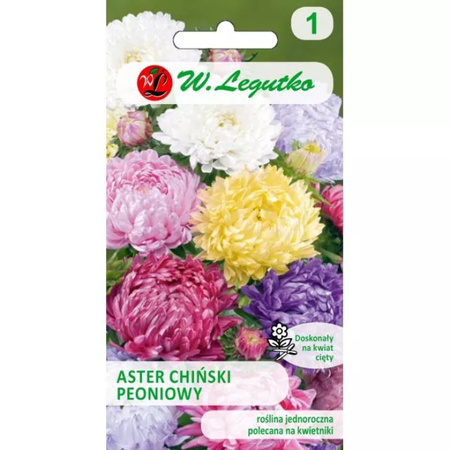 ASTER PEONIOWY MIX 1,25G LEGUTKO.