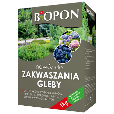 BIOPON-DO  ZAKWASZANIA GLEBY 1kg. /12/