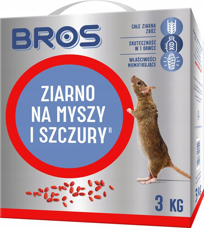 BROS-MY ZIARNO NA MYSZY  3kg /2/
