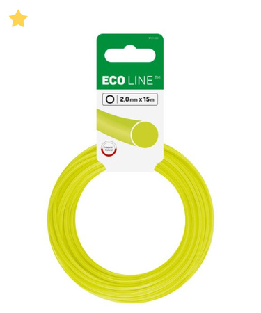 ŻYŁKA CELLFAST eco OKRĄGŁA 2,0x15mb FOLIA 10szt