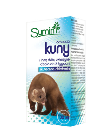 SUMIN HOME PŁYN ODSTRASZAJĄCY ZWIERZĘTA 100ml /12/