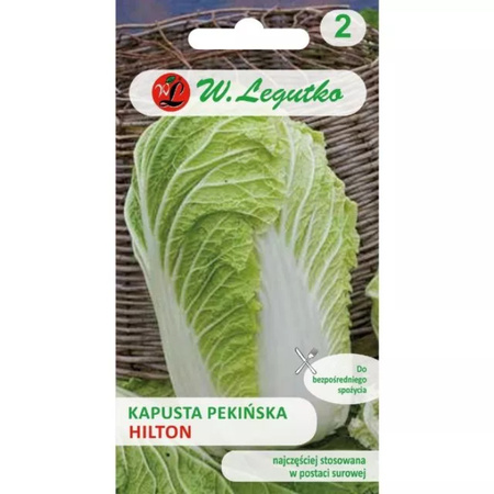 KAPUSTA PEKIŃSKA HILTON 0,5G LEGUTKO/PÓŹNA/
