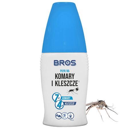 BROS-K PŁYN NA KOMARY I KLESZCZE 50ml /12/