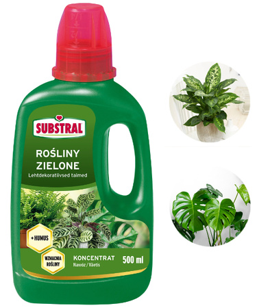 SUBSTRAL-NAWÓZ + HUMUS ZIELONE 500ml /12/.