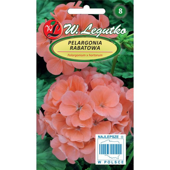 PELARGONIA RABAT.GAMA F1 ŁOSOSIOWA 0,05G LEGUTKO.