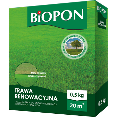 TRAWA  BIOPON RENOWACYJNA 0,5kg /10/