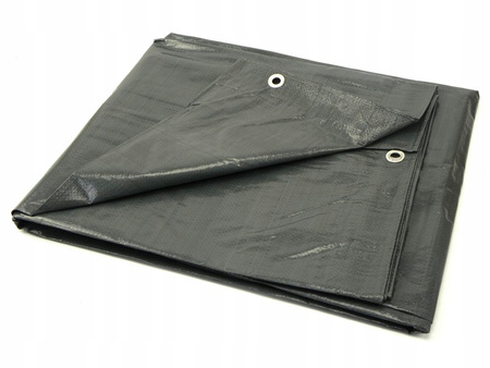 PLANDEKA W 120g/m2  4x8 SZARA /6/ 