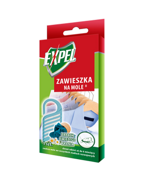EXPEL-MO ZAWIESZKA NA MOLE ŚWIEŻE PRANIE /30/
