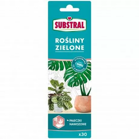 SUBSTRAL S&S PAŁECZKI DO R.ZIELONYCH 30szt /20/