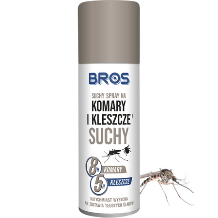 BROS-K SPRAY NA KOMARY I KLESZCZE  SUCHY 90ml /12/