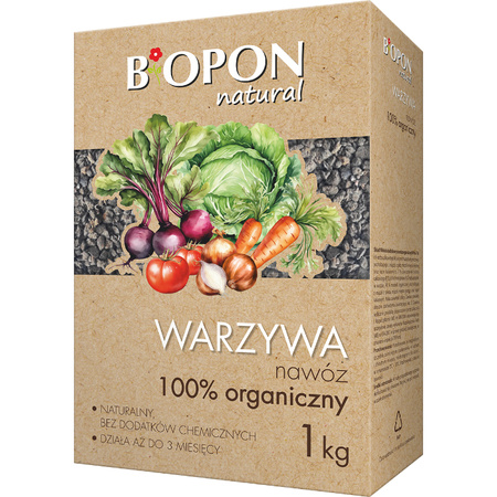 BIOPON-GRANULAT ORG. DO WARZYW 1kg