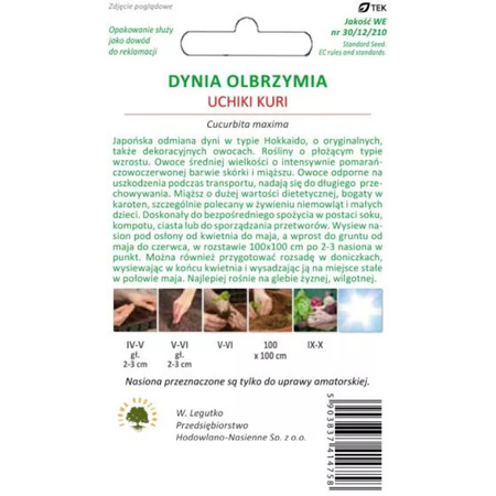 DYNIA OLB. UCHIKI KURI 3G typ. Hokkaido LEGUTKO,