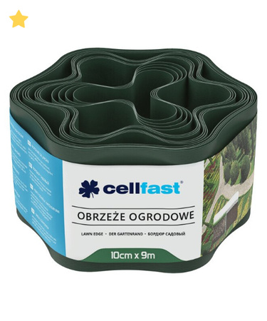 OBRZEŻE cellfast OGROD.CIEMNA ZIELEŃ 10x9m /12/ 