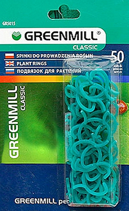 ZAPINKI DO PROWADZENIA ROŚLIN 50szt GR,