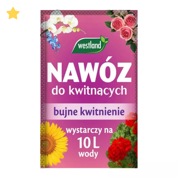 WESTLAND NAWÓZ krystaliczny DO KWITNĄCYCH 10g /60/
