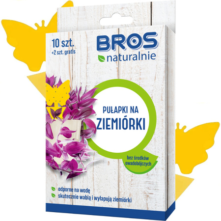 BROS-Naturalne PUŁAPKA NA ZIEMIÓRKI 10 SZT+2 /20
