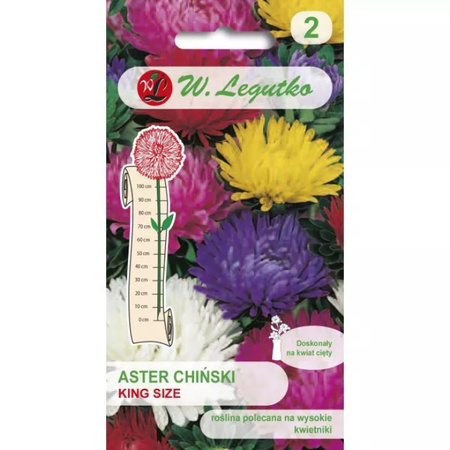 ASTER PEONIOWY MIX KING SIZE 0,5G LEGUTKO