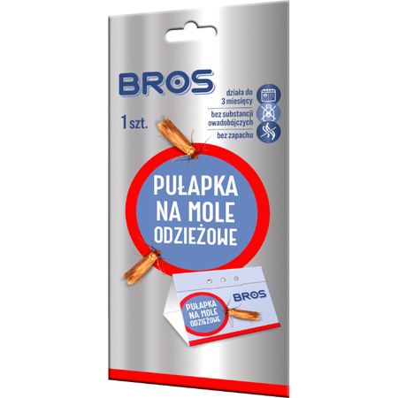 BROS-MO PUŁAPKA NA MOLE ODZIEŻOWE /10/