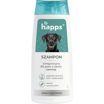 BROS-HAPPS SZAMPON DLA PSÓW SIERŚĆ CIEMNA 200ml/10